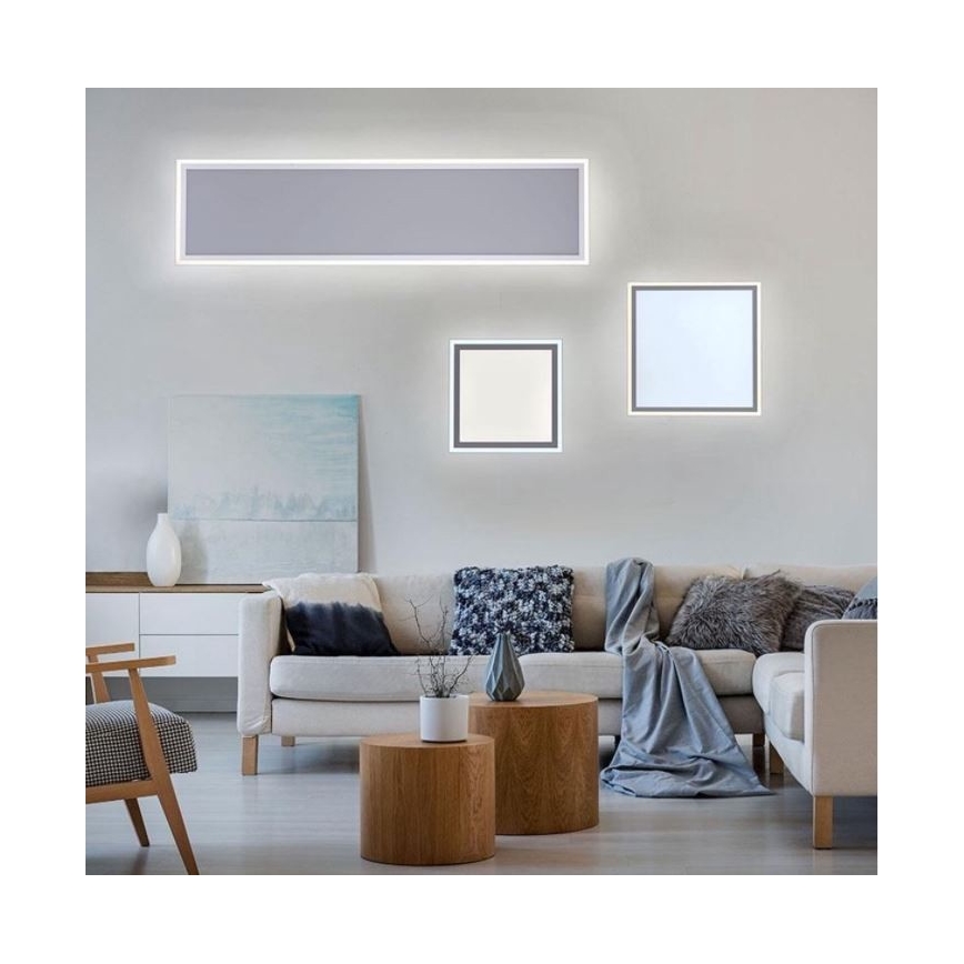 Leuchten Direkt 14852-16 - Dimbaar LED Paneel op Oppervlak Montage EDGING LED/51,5W/230V + afstandsbediening