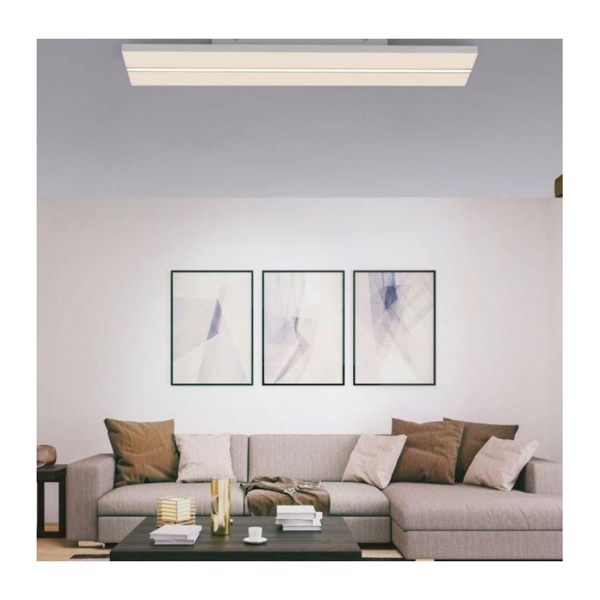 Leuchten Direkt 14854-16 - Dimbare LED Plafond Lamp EDGING LED/30W/230V 2700-5000K + afstandsbediening