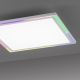Leuchten Direkt 14900-16 - Dimbare LED RGB plafondlamp EDGING LED/24W/230V + afstandsbediening