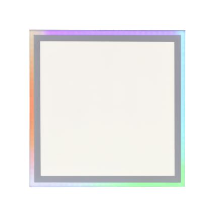Leuchten Direkt 14900-16 - Dimbare LED RGB plafondlamp EDGING LED/24W/230V + afstandsbediening