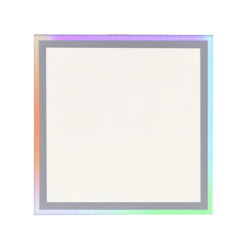 Leuchten Direkt 14900-16 - Dimbare LED RGB plafondlamp EDGING LED/24W/230V + afstandsbediening