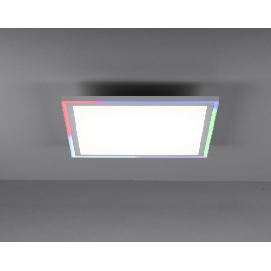 Leuchten Direkt 14900-16 - LED RGB dimbare plafondlamp EDGING LED/24W/230V + afstandsbediening
