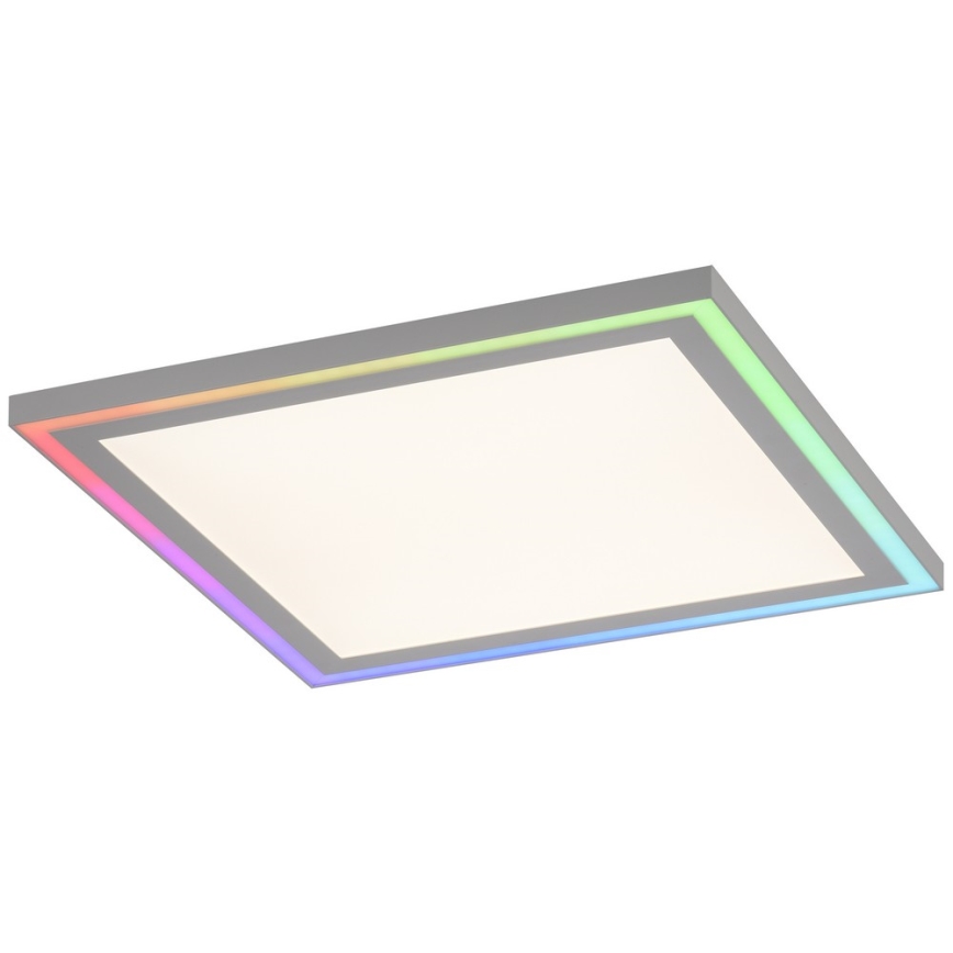 Leuchten Direkt 14900-16 - LED RGB dimbare plafondlamp EDGING LED/24W/230V + afstandsbediening