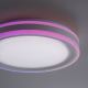 Leuchten Direkt 15152-16 - LED RGBW Dimbare plafondlamp SPHERIC LED/18W/230V + afstandsbediening