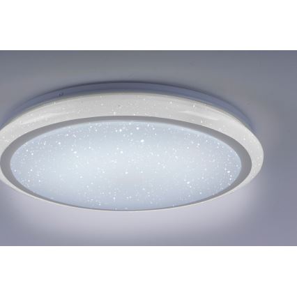 Leuchten Direkt 15220-16 - Dimbare LED RGB Plafond Lamp LUISA LED/28W/230V + afstandsbediening