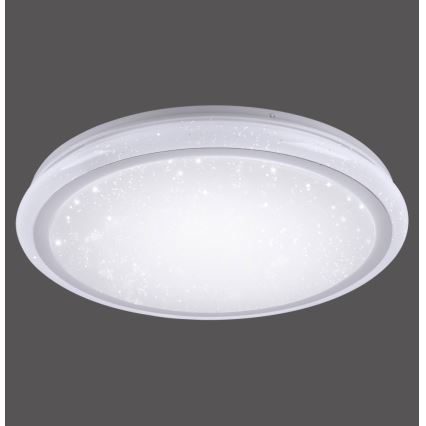 Leuchten Direkt 15220-16 - Dimbare LED RGB Plafond Lamp LUISA LED/28W/230V + afstandsbediening