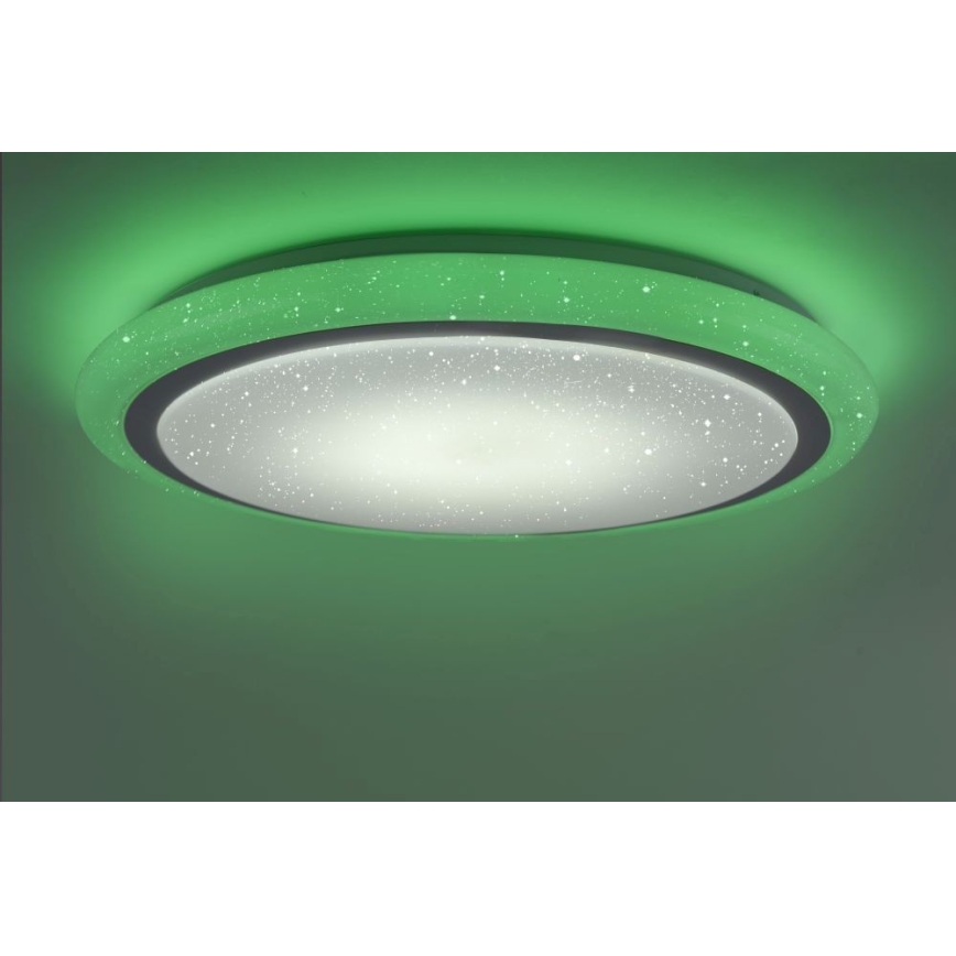 Leuchten Direkt 15230-16 - Dimbare LED RGB Plafond Lamp LUISA LED/42W/230V 3000-6400K + afstandsbediening