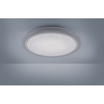 Leuchten Direkt 15230-16 - Dimbare LED RGB Plafond Lamp LUISA LED/42W/230V 3000-6400K + afstandsbediening