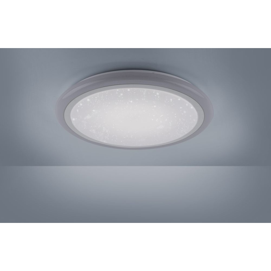 Leuchten Direkt 15230-16 - Dimbare LED RGB Plafond Lamp LUISA LED/42W/230V 3000-6400K + afstandsbediening