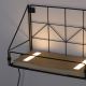 Leuchten Direkt 15276-18 - Shelf met LED-verlichting BOARD 2xLED/1,75W/230V 30 cm eucalyptus