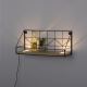 Leuchten Direkt 15277-18 - Shelf met LED-verlichting BOARD 2xLED/1,75W/230V 45 cm eucalyptus