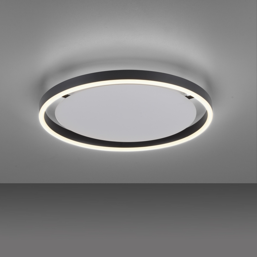 Leuchten Direkt 15391-13 - Dimbare LED Plafond Lamp RITUS 20W/230V zwart