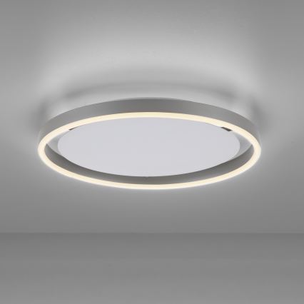 Leuchten Direkt 15391-95 - Dimbare LED Plafondlamp RITUS LED/20W/230V mat chroom