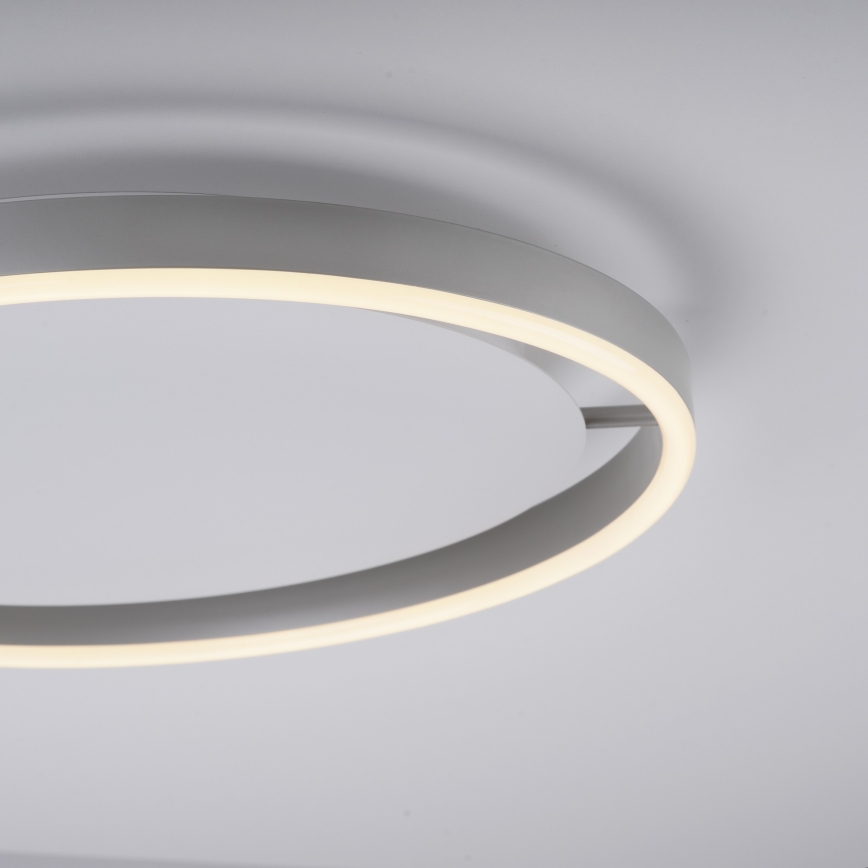 Leuchten Direkt 15391-95 - Dimbare LED Plafondlamp RITUS LED/20W/230V mat chroom