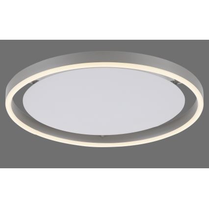 Leuchten Direkt 15391-95 - Dimbare LED Plafondlamp RITUS LED/20W/230V mat chroom