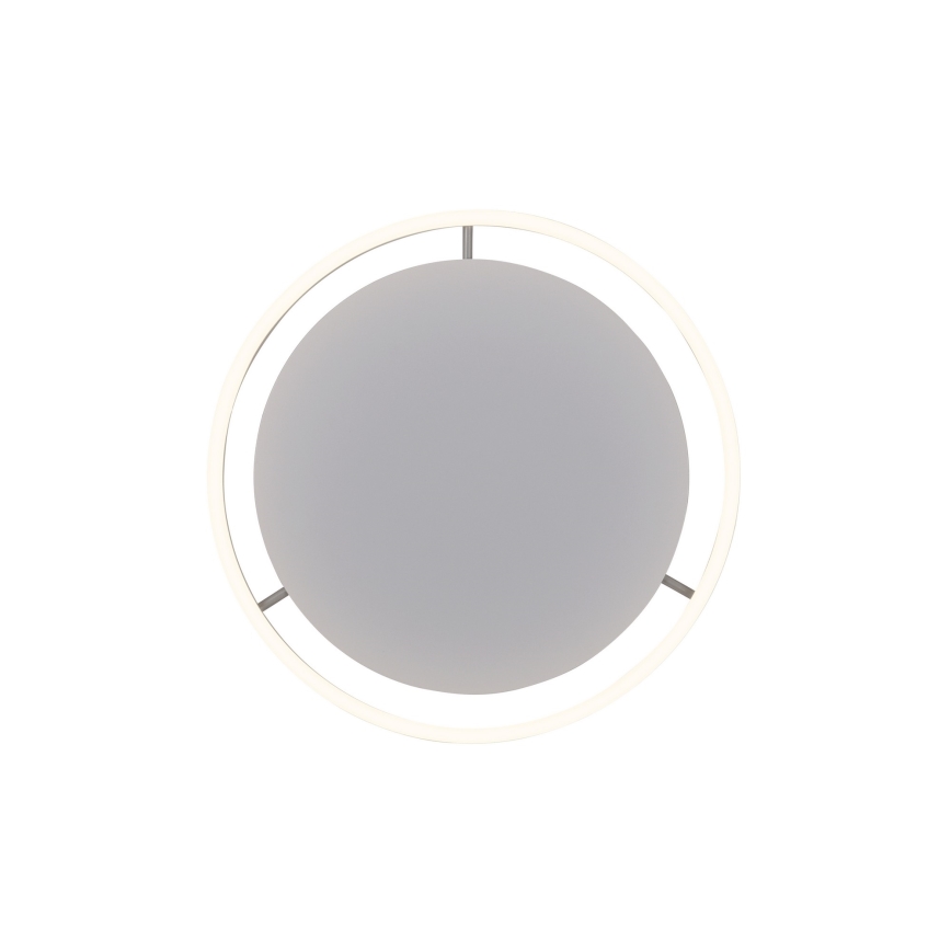 Leuchten Direkt 15391-95 - Dimbare LED Plafondlamp RITUS LED/20W/230V mat chroom