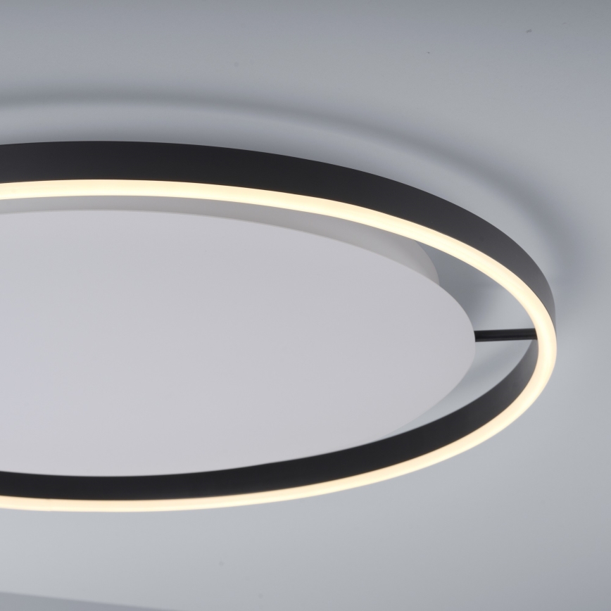 Leuchten Direkt 15392-13 - LED dimbare plafondlamp RITUS LED/30W/230V zwart