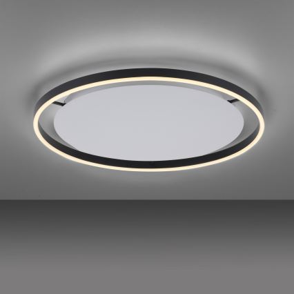 Leuchten Direkt 15392-13 - LED dimbare plafondlamp RITUS LED/30W/230V zwart
