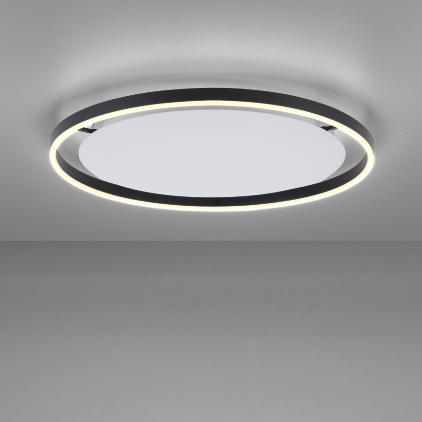 Leuchten Direkt 15392-13 - LED dimbare plafondlamp RITUS LED/30W/230V zwart