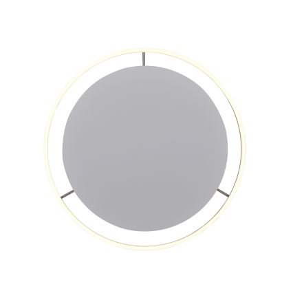 Leuchten Direkt 15392-95 - Dimbare LED Plafondlamp RITUS LED/30W/230V mat chroom