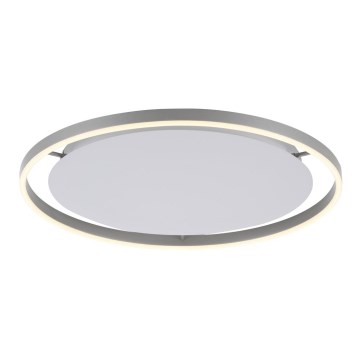 Leuchten Direkt 15392-95 - Dimbare LED Plafondlamp RITUS LED/30W/230V mat chroom