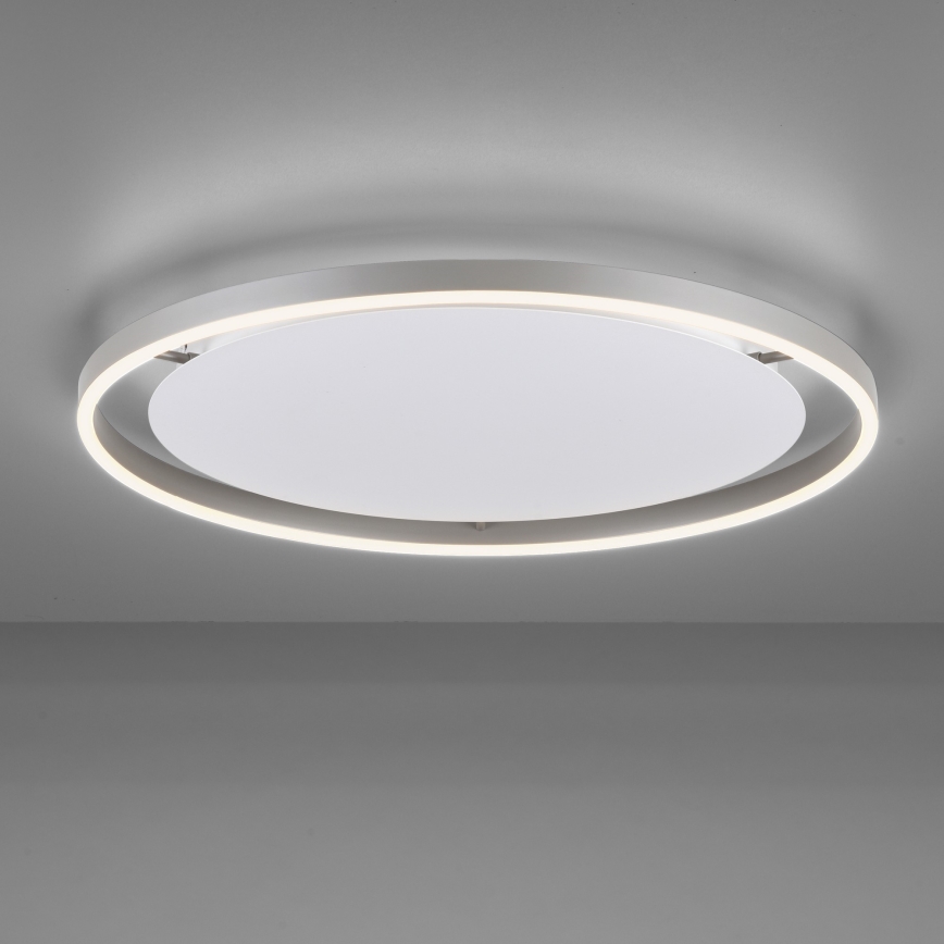 Leuchten Direkt 15392-95 - LED dimbare plafondlamp RITUS LED/30W/230V mat chroom