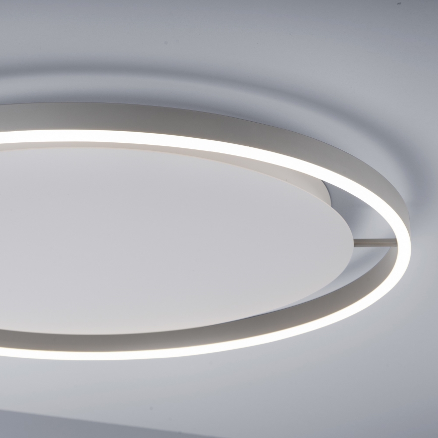 Leuchten Direkt 15392-95 - LED dimbare plafondlamp RITUS LED/30W/230V mat chroom
