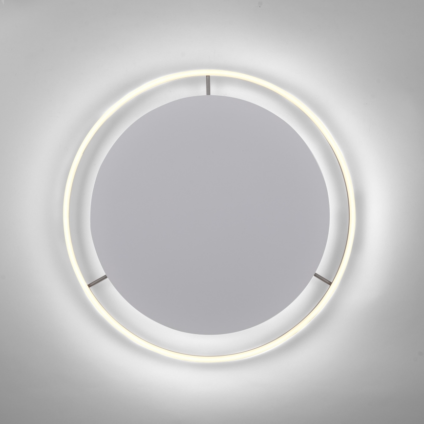Leuchten Direkt 15392-95 - LED dimbare plafondlamp RITUS LED/30W/230V mat chroom