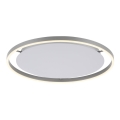 Leuchten Direkt 15392-95 - LED dimbare plafondlamp RITUS LED/30W/230V mat chroom