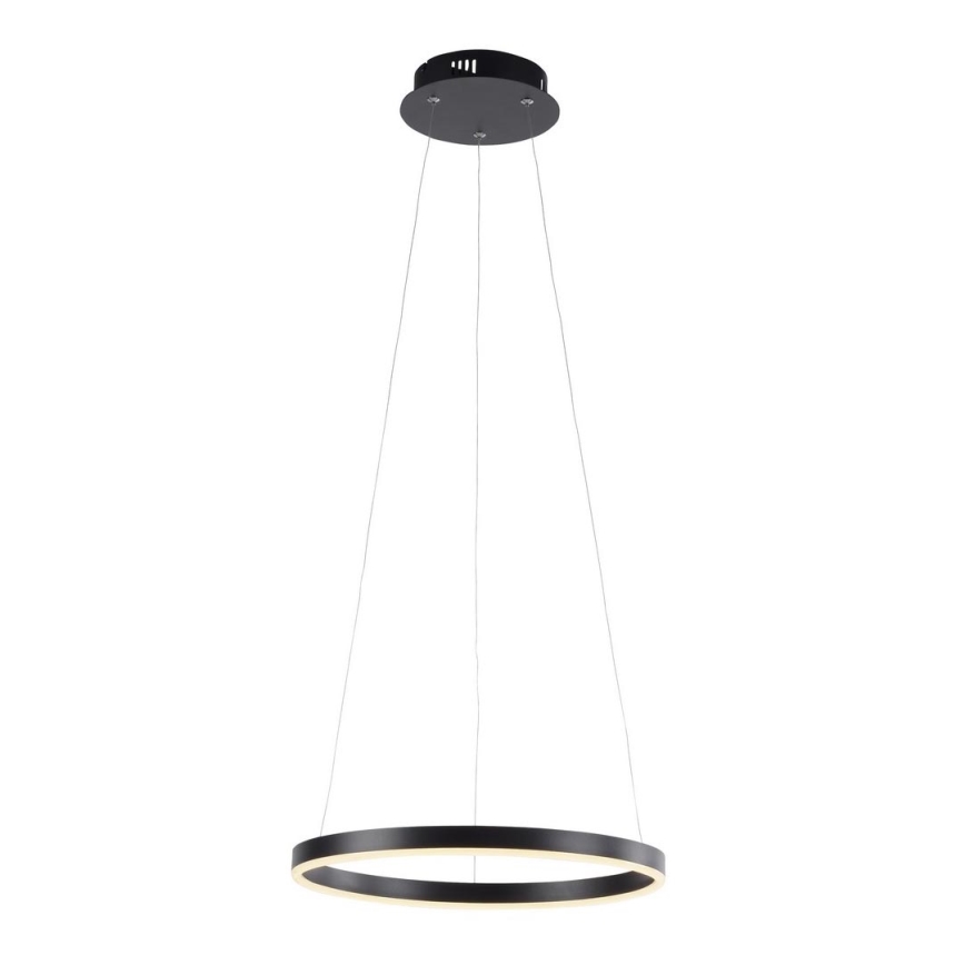 Leuchten Direkt 15393-13 - LED dimbare hanglamp aan kabel RITUS LED/20W/230V zwart