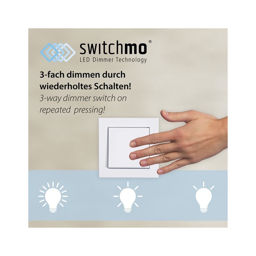 Leuchten Direkt 15393-60 - LED dimbare kroonluchter aan kabels RITUS LED/20W/230V