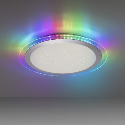 Leuchten Direkt 15411-21- Dimbare LED RGB Plafond Lamp CYBA LED/26W/230V