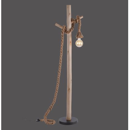 Leuchten Direkt 15484-18 - Staande lamp ROPE 1xE27/15W/230V