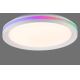 Leuchten Direkt 15544-16 - Dimbare LED RGB Plafond Lamp RIBBON 15W/230V