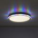 Leuchten Direkt 15555-16 - Dimbare LED RGBW Plafond Lamp GALACTICA LED/28W/230V 2700-5000K + afstandsbediening