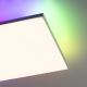 Leuchten Direkt 15561-16 - Dimbare LED RGB Plafond Lamp CONRAD LED/27W/230V + afstandsbediening