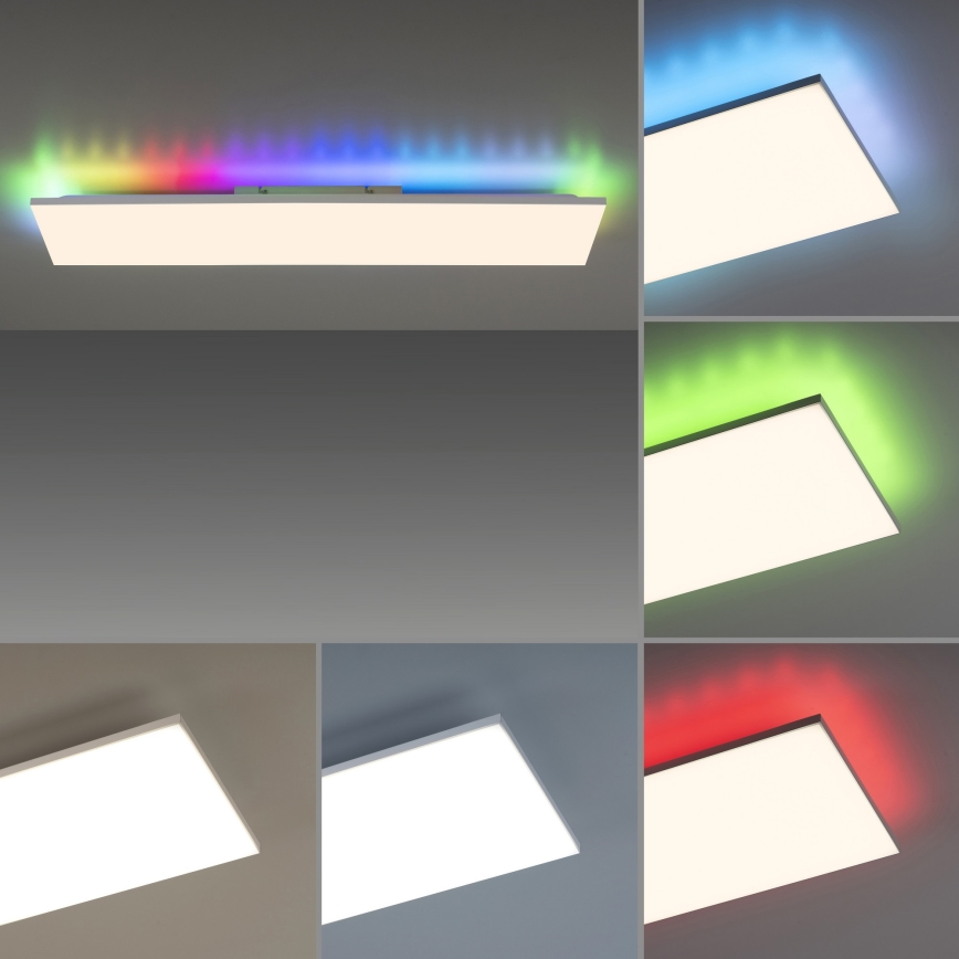 Leuchten Direkt 15562-16 - Dimbare LED RGB Plafond Lamp CONRAD LED/35W/230V + afstandsbediening