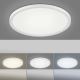 Leuchten Direkt 15571-16 - Dimbare LED Plafond Lamp FLAT LED/23,5W/230V 2700-5000K + afstandsbediening