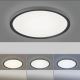 Leuchten Direkt 15571-18 - Dimbare LED Plafond Lamp FLAT LED/23,5W/230V 2700-5000K + afstandsbediening