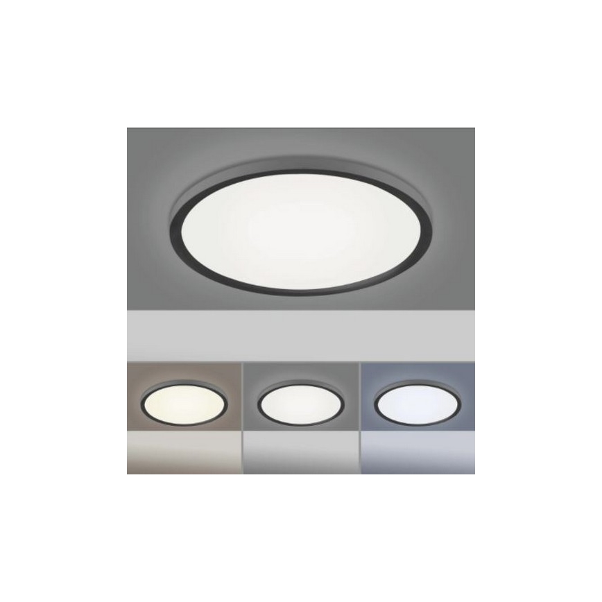 Leuchten Direkt 15571-18 - Dimbare LED Plafond Lamp FLAT LED/23,5W/230V 2700-5000K + afstandsbediening