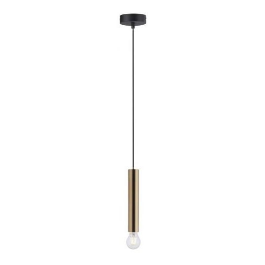 Leuchten Direkt 15617-60 - Hanglamp aan een koord BRUNA 1xE27/60W/230V messing