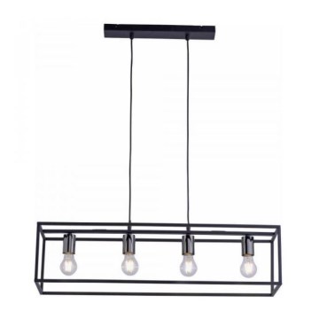 Leuchten Direkt 15854-18 - Hanglamp aan een koord FABIO 4xE27/60W/230V