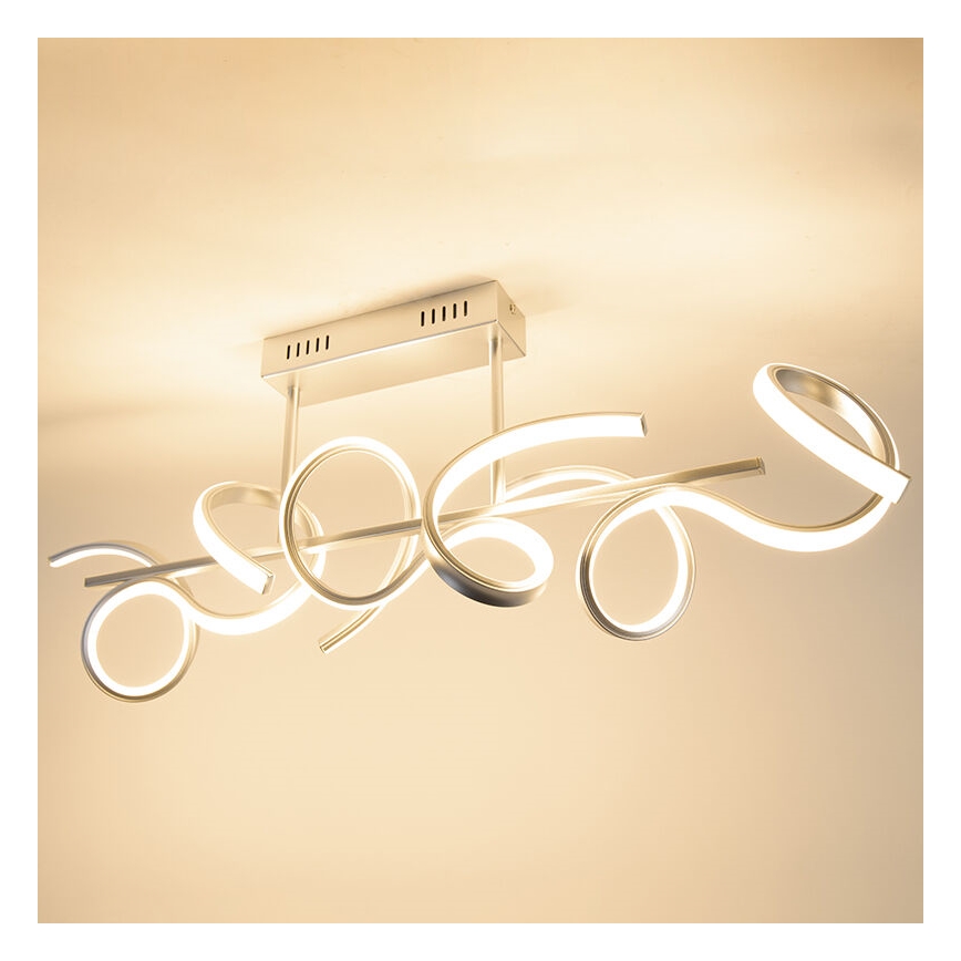 Leuchten Direkt 19032-21 - Dimbare LED Hanglamp voor Oppervlak Montage CURLS LED/25,8W/230V