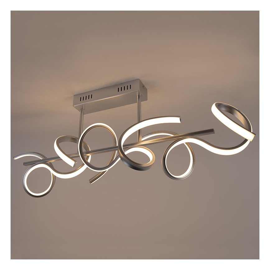 Leuchten Direkt 19032-21 - Dimbare LED Hanglamp voor Oppervlak Montage CURLS LED/25,8W/230V