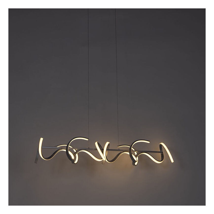 Leuchten Direkt 19033-21 - Dimbare LED Hanglamp aan een koord CURLS LED/40,8W/230V