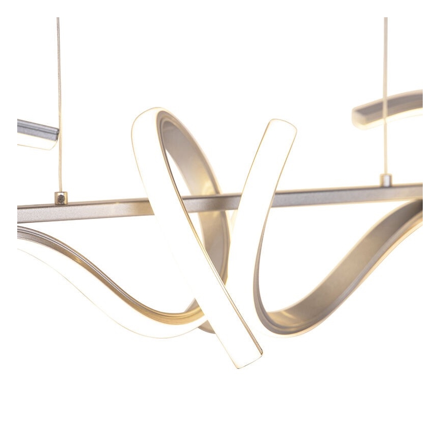 Leuchten Direkt 19033-21 - Dimbare LED Hanglamp aan een koord CURLS LED/40,8W/230V