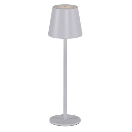 Leuchten Direkt 19250-16 - LED Buiten dimbare oplaadbare tafellamp EURIA LED/3W/5V 2600 mAh IP54 wit