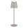 Leuchten Direkt 19250-40 - LED Buiten dimbare oplaadbare tafellamp EURIA LED/3W/5V 2600 mAh IP54 grijs