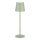 Leuchten Direkt 19250-43 - LED Buiten dimbare oplaadbare tafellamp EURIA LED/3W/5V IP54 groen
