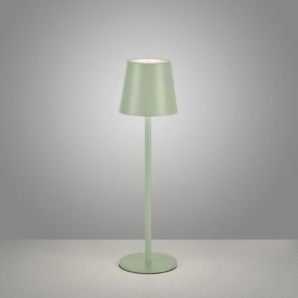 Leuchten Direkt 19250-43 - LED Buiten dimbare oplaadbare tafellamp EURIA LED/3W/5V IP54 groen